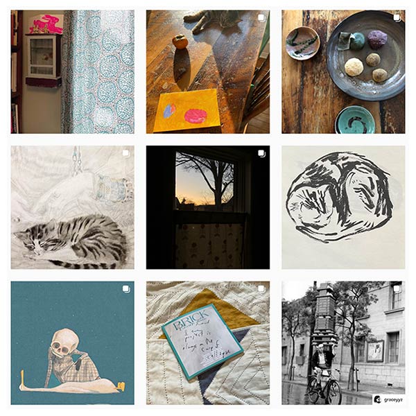 Kyo Maclear Instagram grid